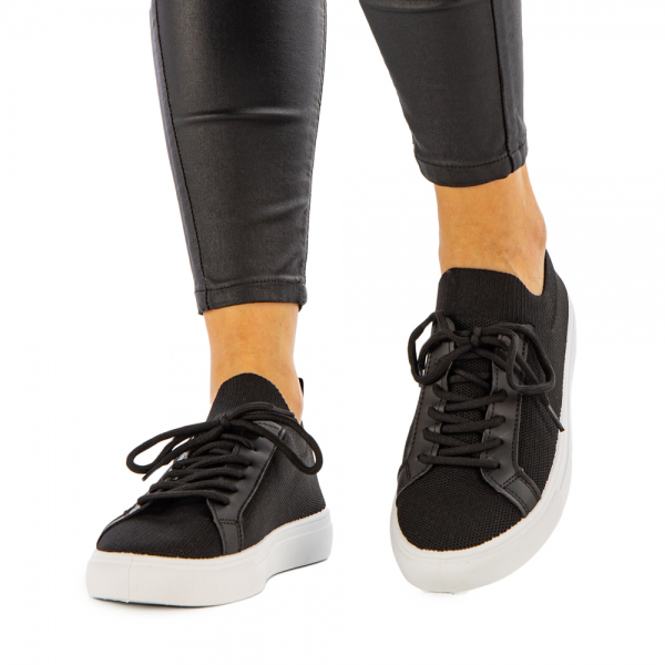 Γυναικεία αθλητικά παπούτσια  Nyla μαύρα, 4 - Kalapod.gr